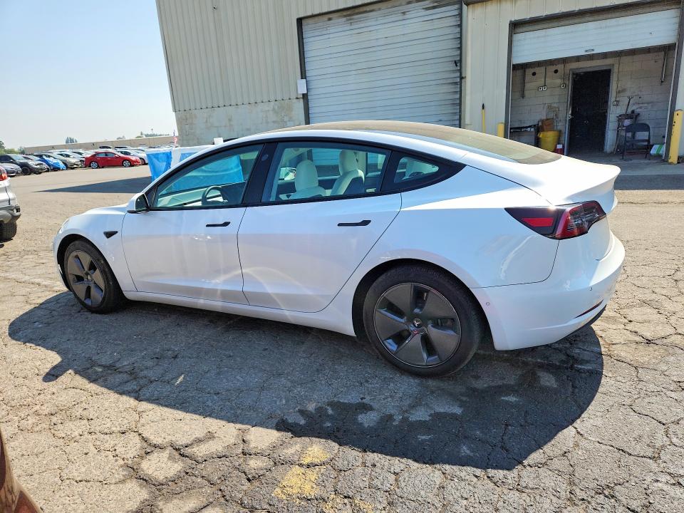 64306966 :رقم المزاد ، 5YJ3E1EA9MF873291 vin ، 2021 Tesla Model 3 مزاد بيع