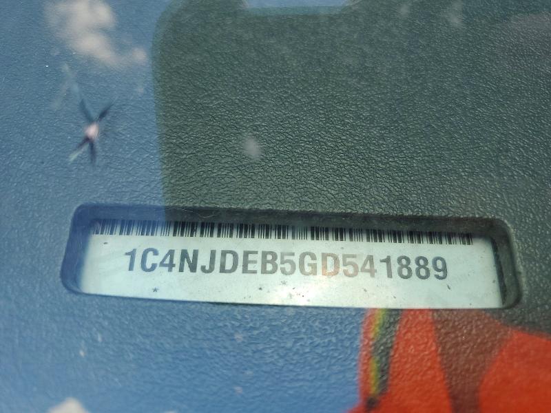 Продаж на аукціоні авто 2016 Jeep Compass, vin: 1C4NJDEB5GD541889, номер лоту: 64840236