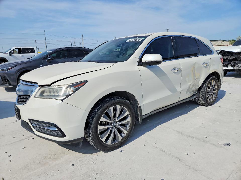 Продажа на аукционе авто 2016 Acura Mdx, vin: 5FRYD4H61GB038192, номер лота: 64401536