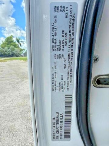Продаж на аукціоні авто 2021 Ram 1500 Classic, vin: 1C6RR7TT6MS521432, номер лоту: 64917026