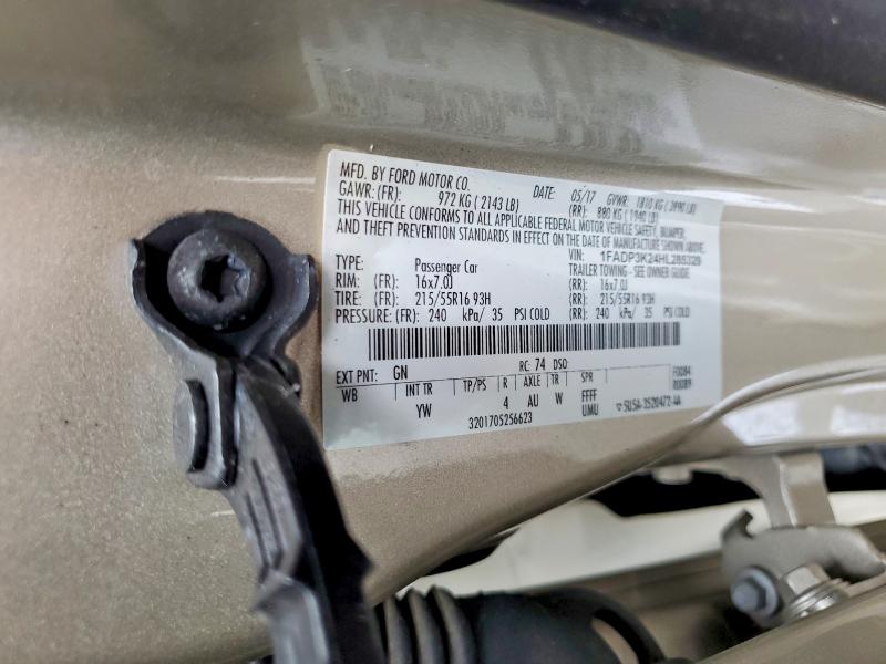 2017 Ford Focus მანქანა იყიდება აუქციონზე, vin: 1FADP3K24HL285329, აუქციონის ნომერი: 64429826