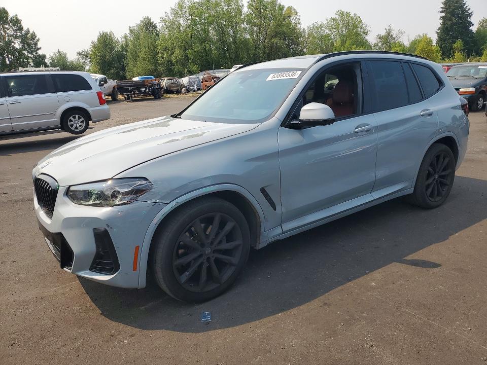 63893536 :رقم المزاد ، 5UX43DP05R9W60130 vin ، 2024 Bmw X3 مزاد بيع