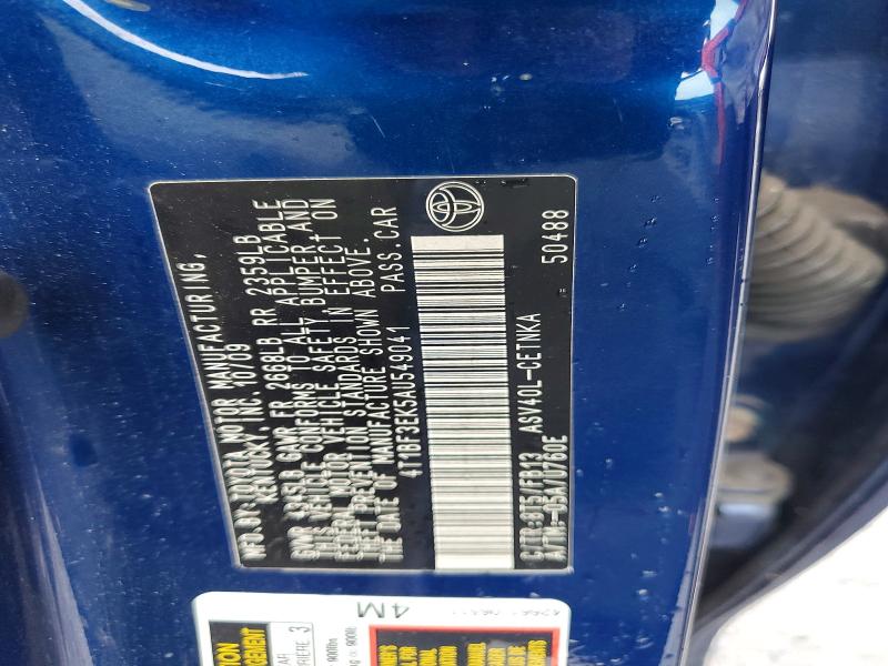 2010 Toyota Camry მანქანა იყიდება აუქციონზე, vin: 4T1BF3EK5AU549041, აუქციონის ნომერი: 63204566