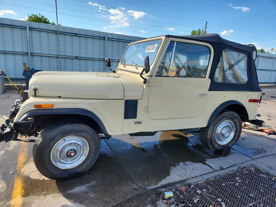 65437336 :رقم المزاد ، J6F93AA056863 vin ، 1976 Jeep Cj-7 مزاد بيع