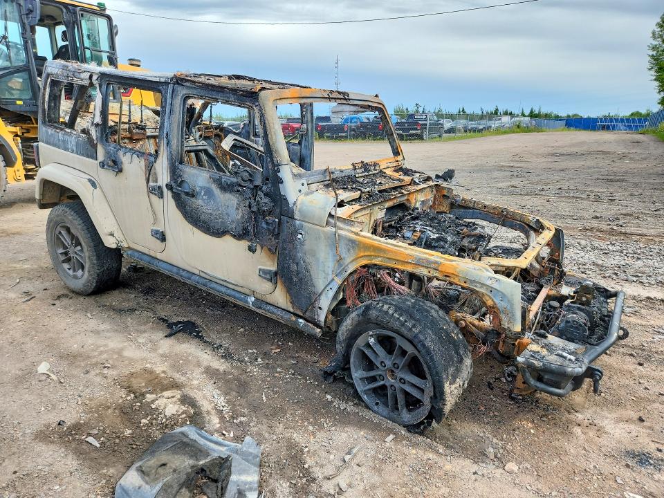 64894736 :رقم المزاد ، 1C4BJWEG0GL316201 vin ، 2016 Jeep Wrangler Unlimited مزاد بيع