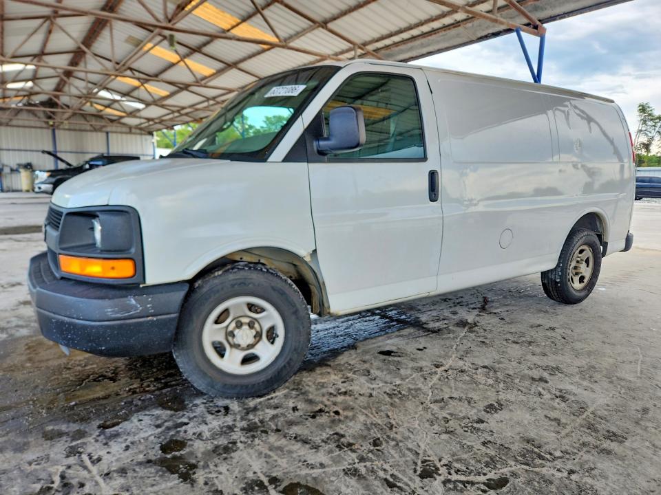 2008 Chevrolet Express G1500 მანქანა იყიდება აუქციონზე, vin: 1GCFG15X081189501, აუქციონის ნომერი: 63721086