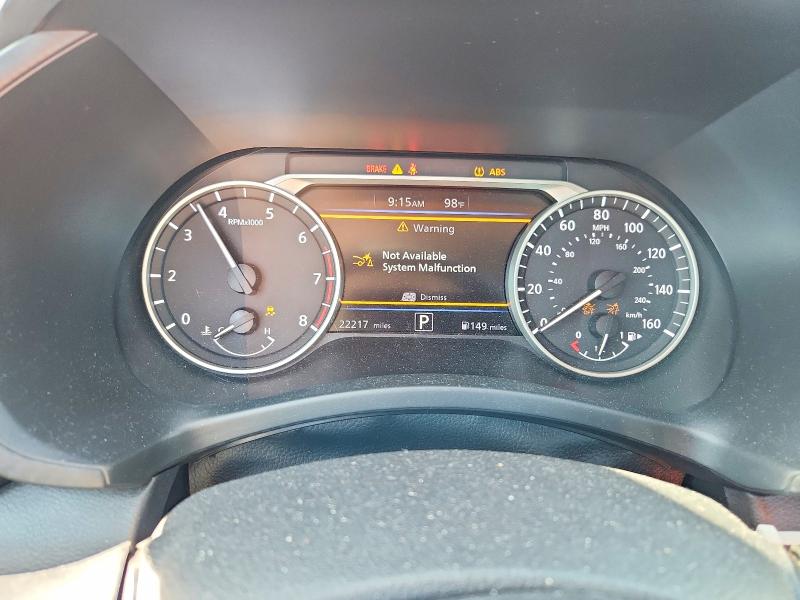 2025 Nissan Sentra მანქანა იყიდება აუქციონზე, vin: 3N1AB8CVXSY385809, აუქციონის ნომერი: 63833716