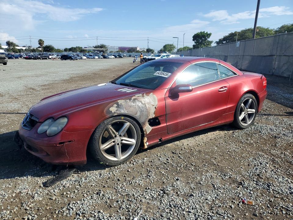 Auction sale of the 2004 Mercedes-benz Sl, vin: WDBSK75F64F085078, lot number: 64306456