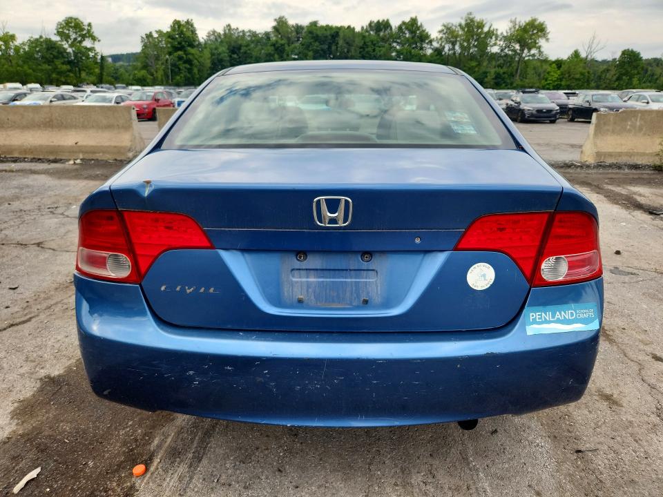 2006 Honda Civic მანქანა იყიდება აუქციონზე, vin: 1HGFA16866L066247, აუქციონის ნომერი: 65524026