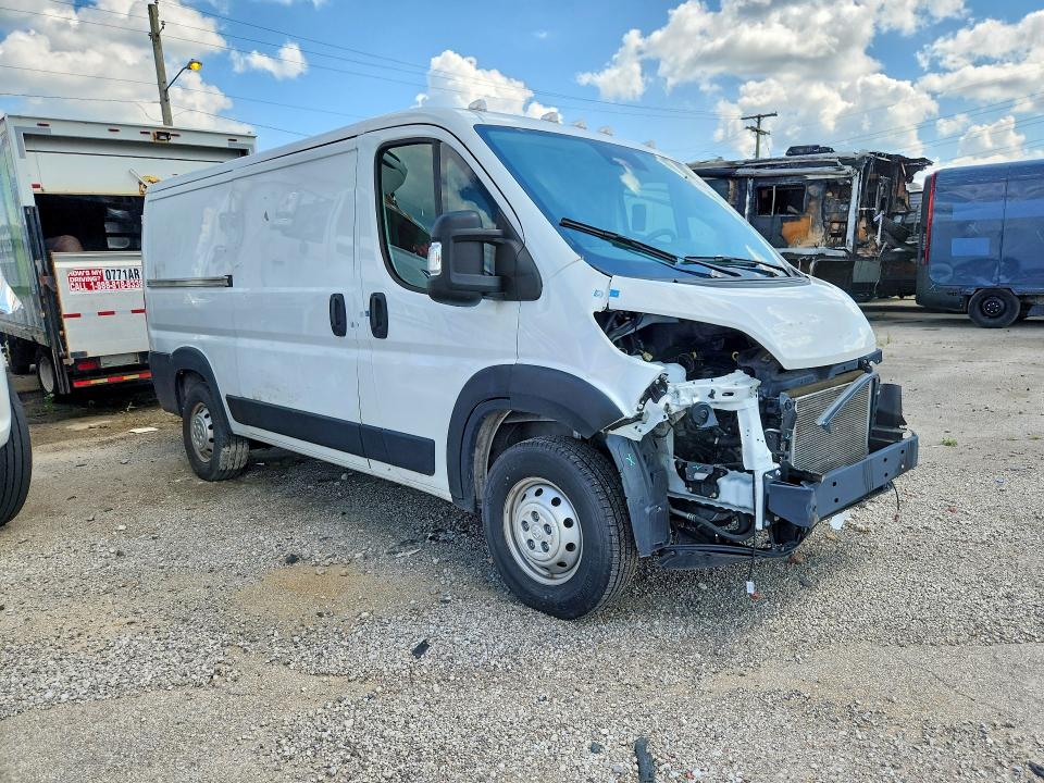 66490846 :رقم المزاد ، 3C6LRVAGXPE587246 vin ، 2023 Ram Promaster 1500 مزاد بيع