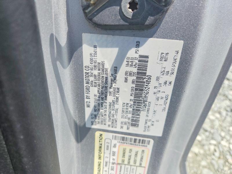2016 Ford Mustang მანქანა იყიდება აუქციონზე, vin: 1FA6P8TH6G5244860, აუქციონის ნომერი: 64243866