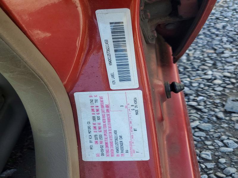 Aukcja sprzedaży 2003 Kia Rio, vin: KNADC125736211458, numer aukcji: 67111166