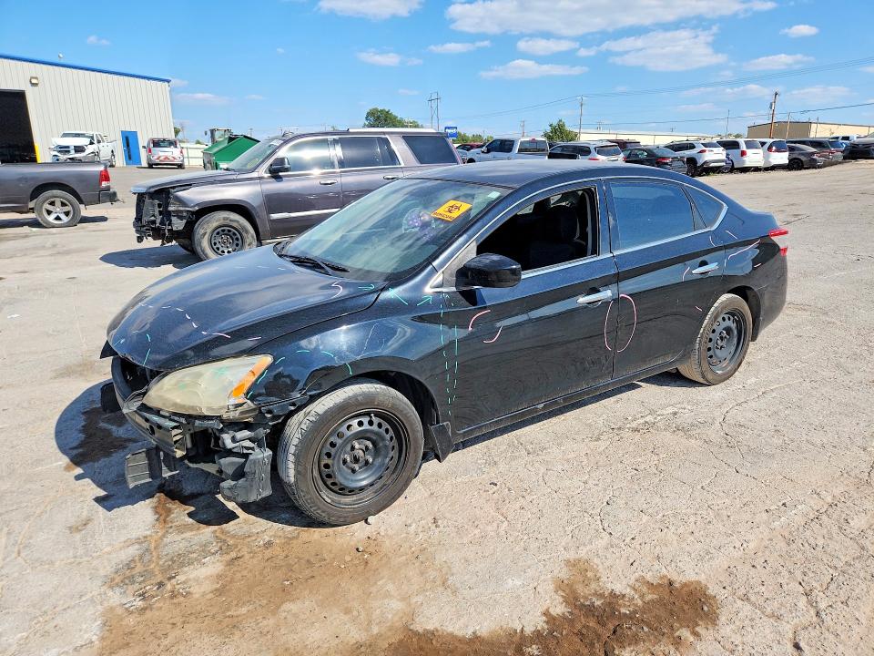 2014 Nissan Sentra მანქანა იყიდება აუქციონზე, vin: 3N1AB7AP0EY300995, აუქციონის ნომერი: 66983476
