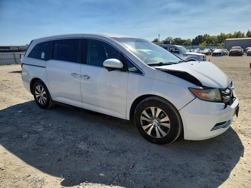 63814566 :رقم المزاد ، 5FNRL5H46EB097197 vin ، 2014 Honda Odyssey مزاد بيع