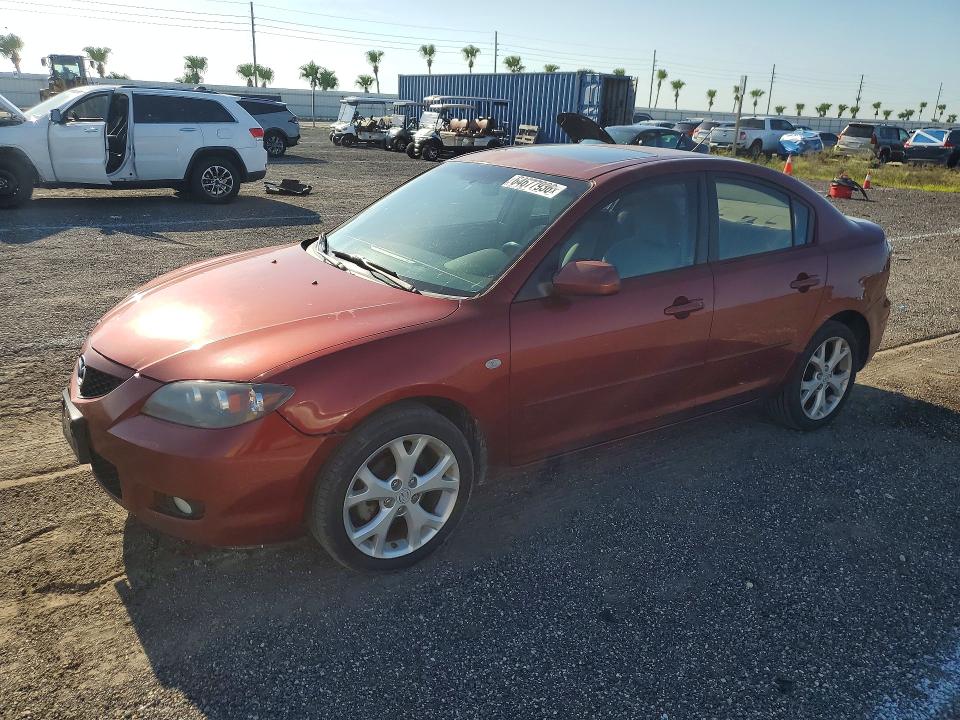 64677936 :رقم المزاد ، JM1BK32F481129337 vin ، 2008 Mazda 3 مزاد بيع