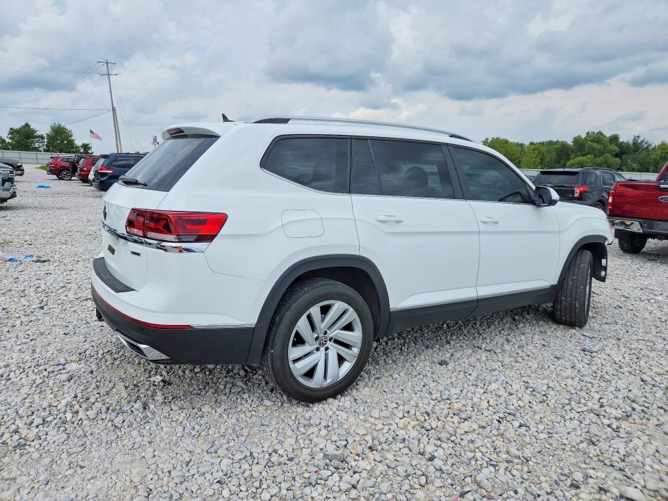 66222316 :رقم المزاد ، 1V2BR2CAXMC507313 vin ، 2021 Volkswagen Atlas مزاد بيع
