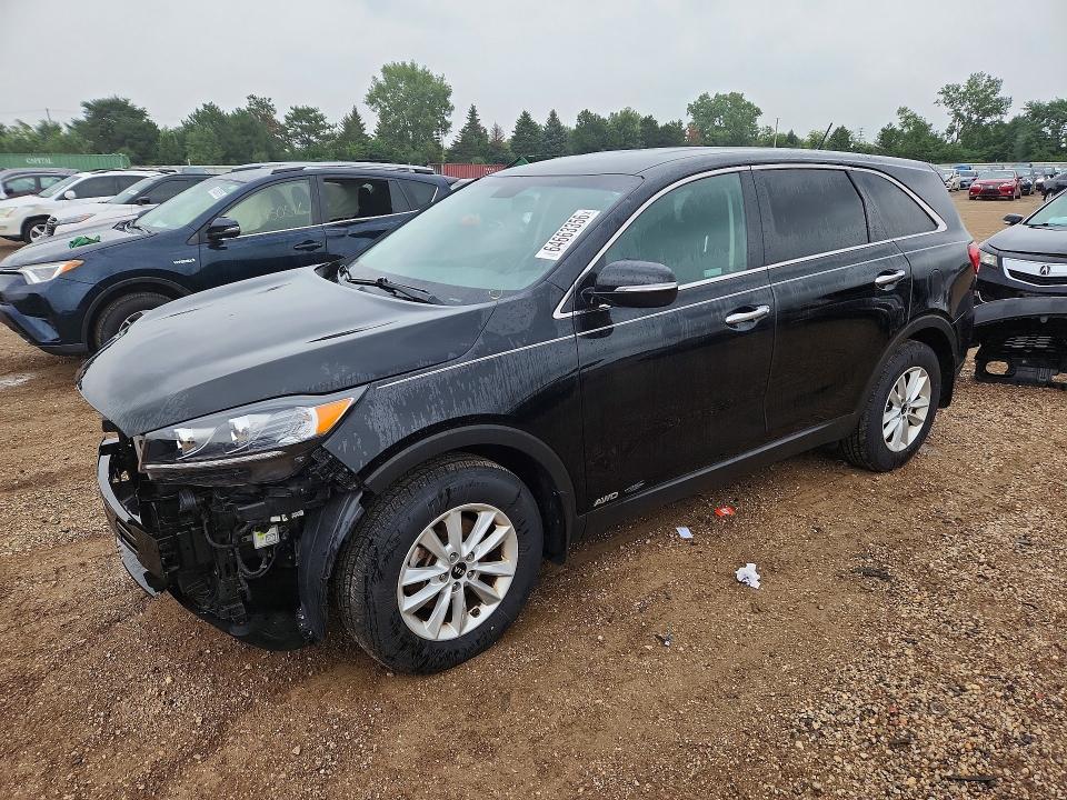64663356 :رقم المزاد ، 5XYPGDA32KG548332 vin ، 2019 Kia Sorento مزاد بيع