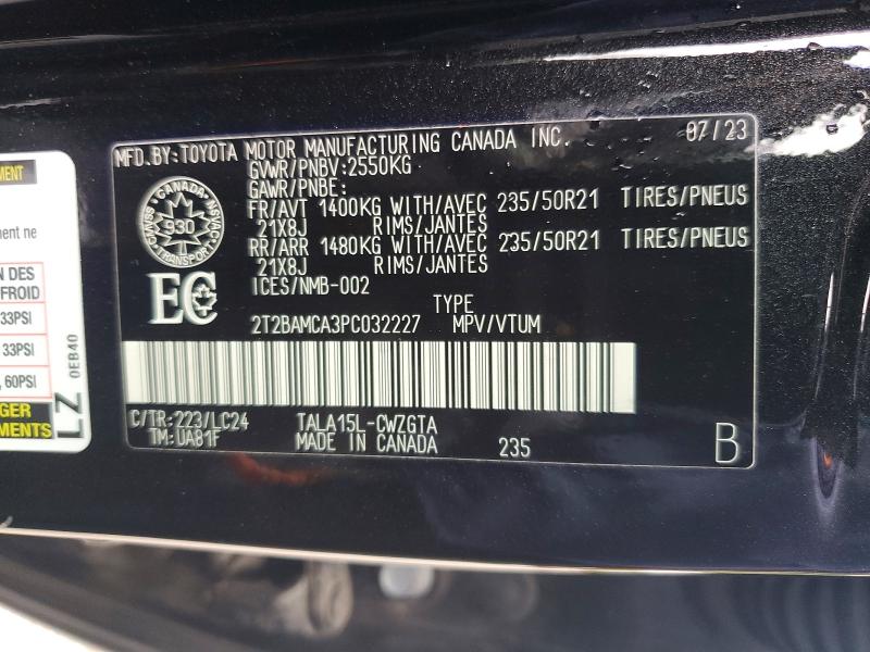 Продажа на аукционе авто 2023 Lexus Rx 350, vin: 2T2BAMCA3PC032227, номер лота: 65810426