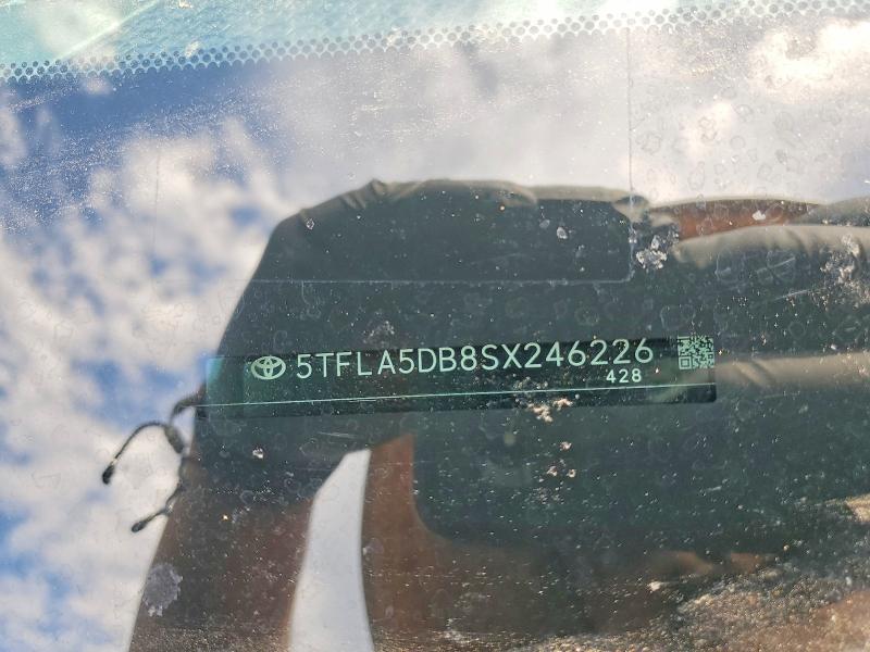 Продаж на аукціоні авто 2022 Toyota Tundra, vin: 5TFLA5DB8SX246226, номер лоту: 64308486