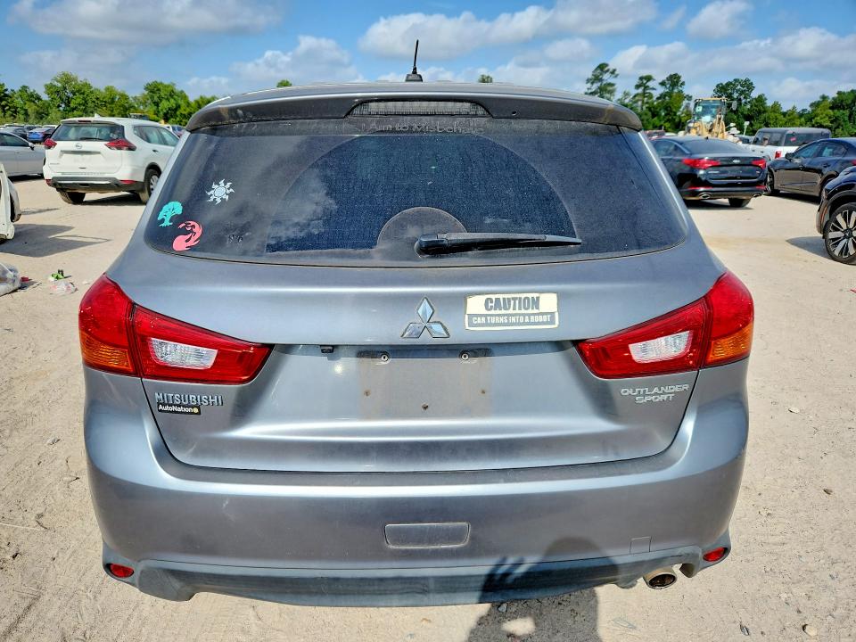 2014 Mitsubishi Outlander Sport მანქანა იყიდება აუქციონზე, vin: 4A4AP4AU1EE031043, აუქციონის ნომერი: 66194316