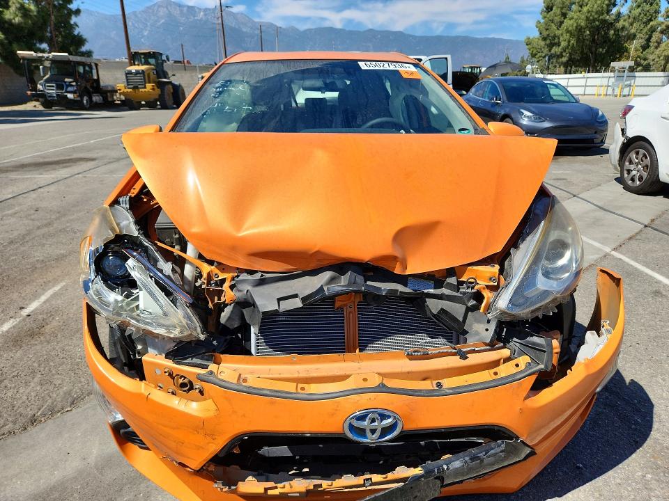 2015 Toyota Prius C მანქანა იყიდება აუქციონზე, vin: JTDKDTB39F1102695, აუქციონის ნომერი: 65027936