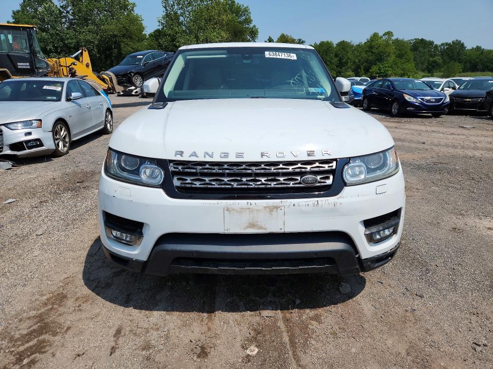 Aukcja sprzedaży 2015 Land Rover Range Rover Sport, vin: SALWR2VFXFA507895, numer aukcji: 63847136