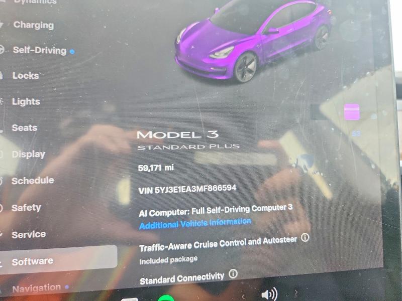 Aukcja sprzedaży 2021 Tesla Model 3, vin: 5YJ3E1EA3MF866594, numer aukcji: 63552456