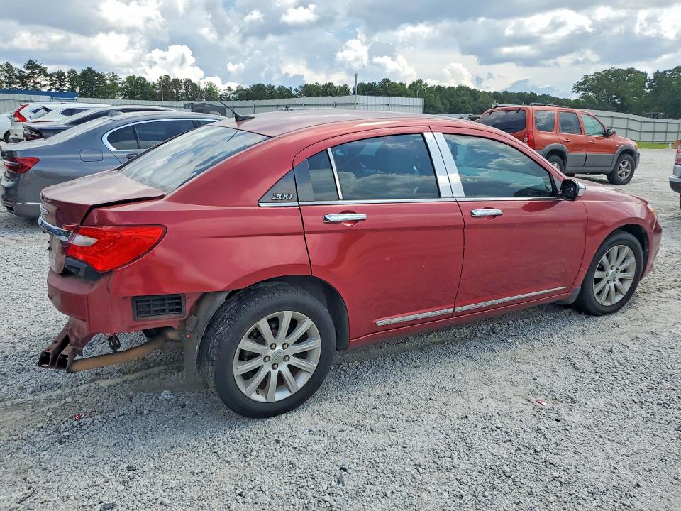 2012 Chrysler 200 მანქანა იყიდება აუქციონზე, vin: 1C3CCBBB6CN129919, აუქციონის ნომერი: 64375266