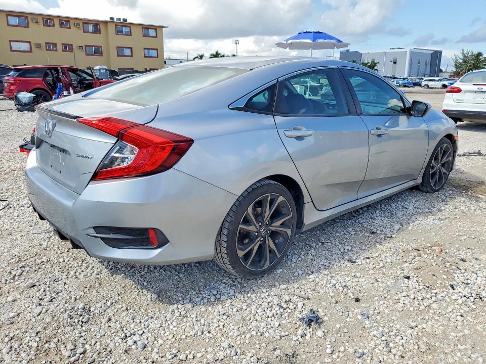 2019 Honda Civic მანქანა იყიდება აუქციონზე, vin: 2HGFC2F82KH603980, აუქციონის ნომერი: 67065776