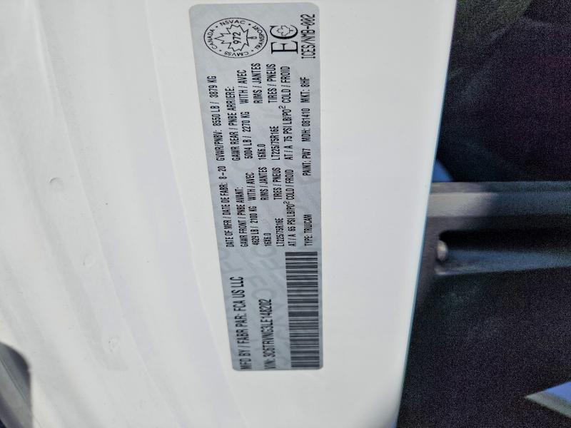 Aukcja sprzedaży 2020 Ram Promaster 1500, vin: 3C6TRVNG3LE148202, numer aukcji: 66223006