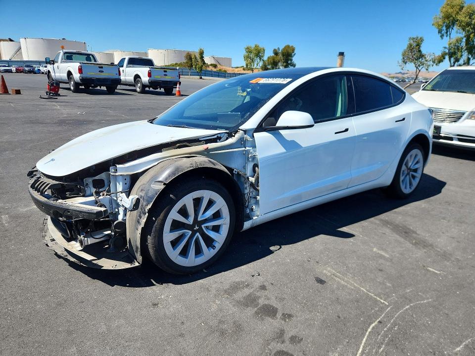 2023 Tesla Model 3 მანქანა იყიდება აუქციონზე, vin: 5YJ3E1EA2PF485128, აუქციონის ნომერი: 66291076