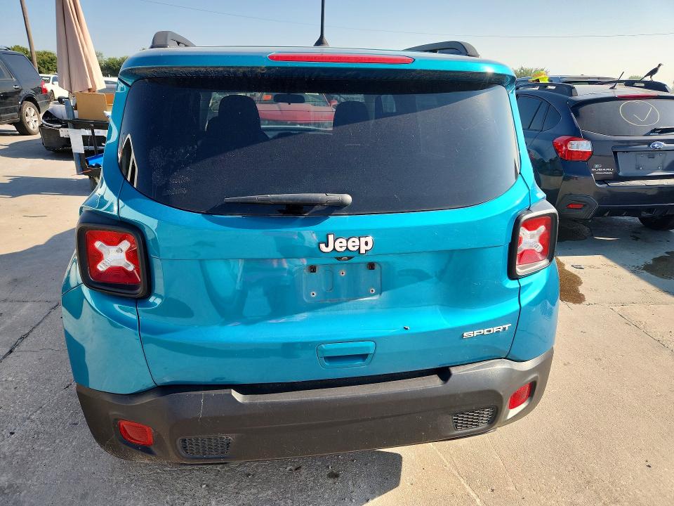 Aukcja sprzedaży 2020 Jeep Renegade, vin: ZACNJAA15LPL35573, numer aukcji: 63132026