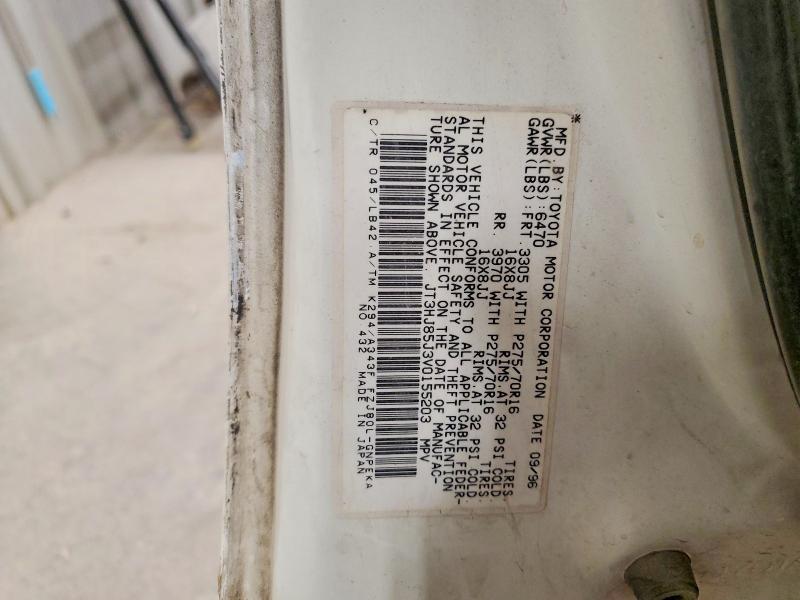 65697536 :رقم المزاد ، JT3HJ85J3V0155203 vin ، 1997 Toyota Land Cruiser مزاد بيع
