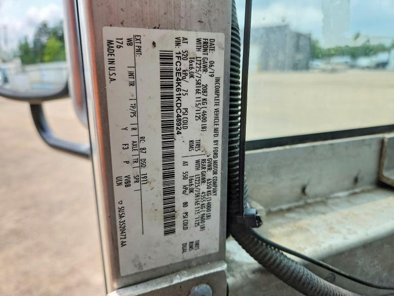 Aukcja sprzedaży 2019 Ford E450, vin: 1FC3E4K61KDC48924, numer aukcji: 64186386