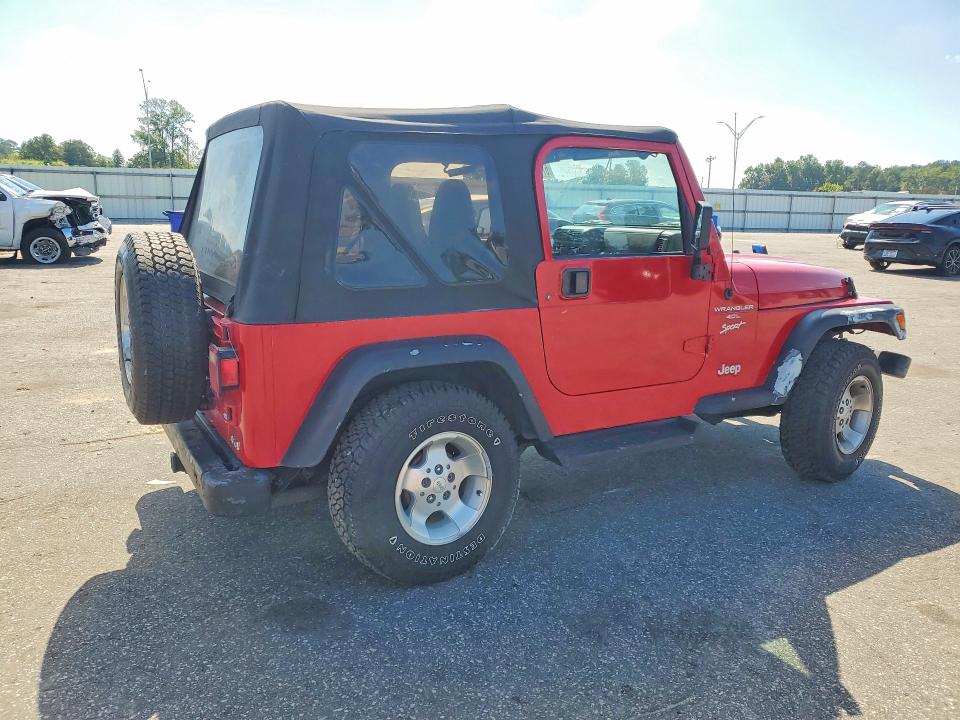67163796 :رقم المزاد ، 1J4FA49S71P352384 vin ، 2001 Jeep Wrangler / Tj مزاد بيع