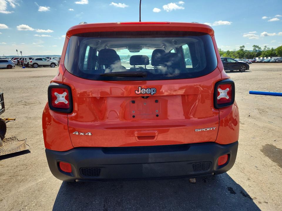Продажа на аукционе авто 2018 Jeep Renegade, vin: ZACCJBAH2JPJ05769, номер лота: 63534836