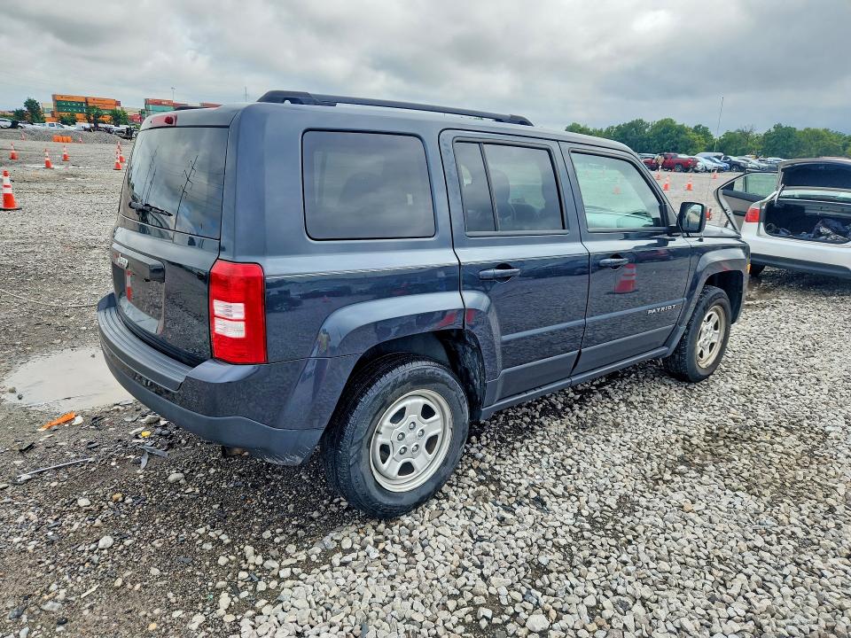 2015 Jeep Patriot მანქანა იყიდება აუქციონზე, vin: 1C4NJRBB6FD316638, აუქციონის ნომერი: 65925426