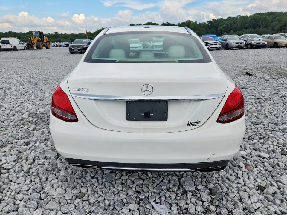 2016 Mercedes-benz C მანქანა იყიდება აუქციონზე, vin: 55SWF4JB6GU131380, აუქციონის ნომერი: 64420556