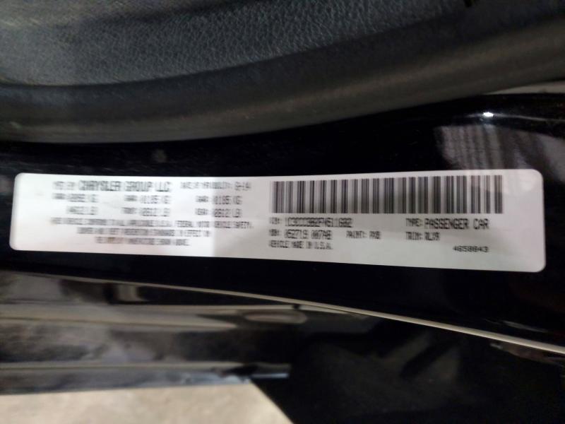 63343496 :رقم المزاد ، 1C3CCCBB2FN511682 vin ، 2015 Chrysler 200 مزاد بيع