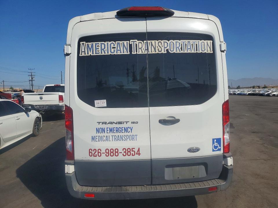 63510816 :رقم المزاد ، 1FTYE1CM1JKB47510 vin ، 2018 Ford Transit مزاد بيع