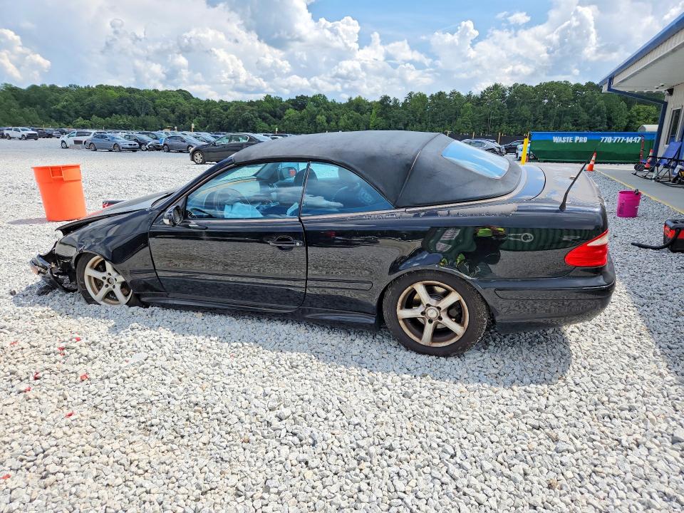 2003 Mercedes-benz Clk მანქანა იყიდება აუქციონზე, vin: WDBLK70G53T135344, აუქციონის ნომერი: 64491196