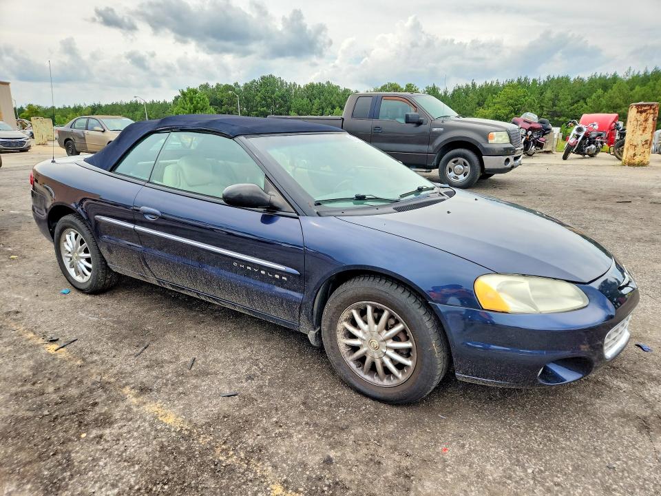 63518176 :رقم المزاد ، 1C3EL65U41N626414 vin ، 2001 Chrysler Sebring مزاد بيع