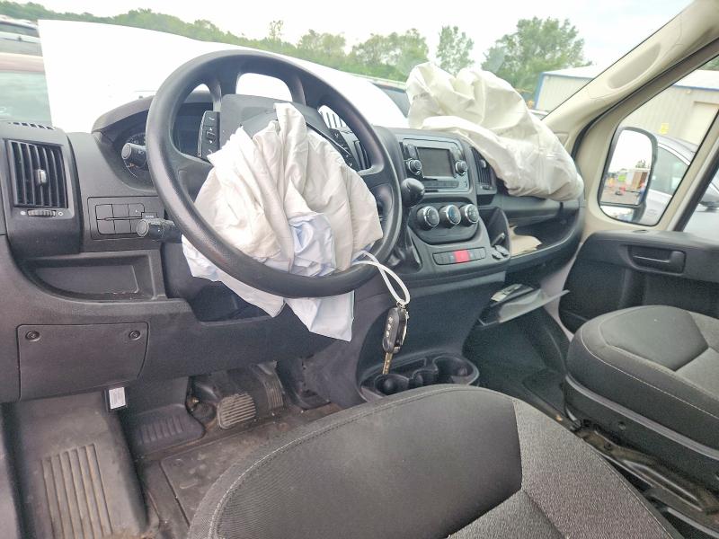 63913116 :رقم المزاد ، 3C6TRVDG7JE146841 vin ، 2018 Ram Promaster 2500 مزاد بيع