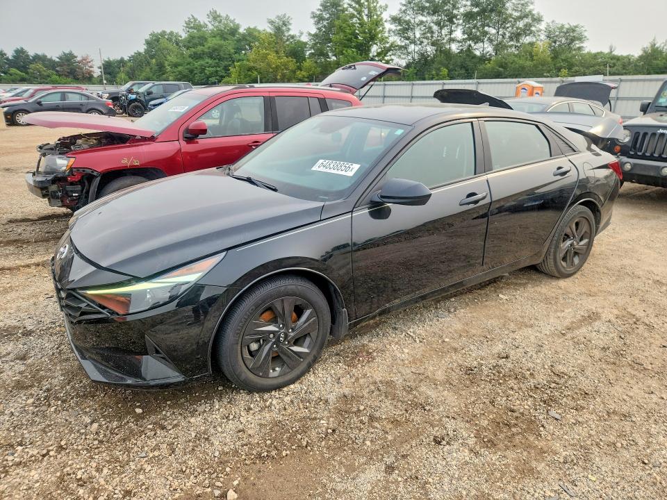 2022 Hyundai Elantra მანქანა იყიდება აუქციონზე, vin: KMHLM4AGXNU242228, აუქციონის ნომერი: 64838856