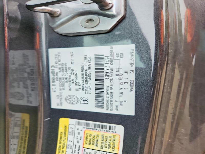 Продажа на аукционе авто 2020 Ford Mustang, vin: 1FA6P8CF7L5185794, номер лота: 63226236