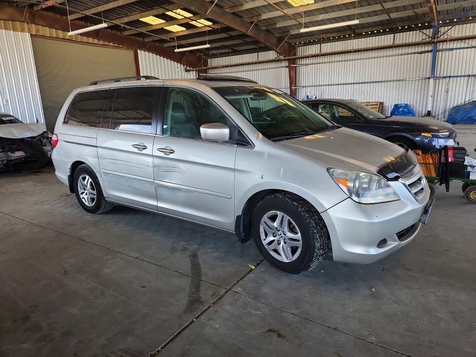 2005 Honda Odyssey მანქანა იყიდება აუქციონზე, vin: 5FNRL38625B027847, აუქციონის ნომერი: 64109526