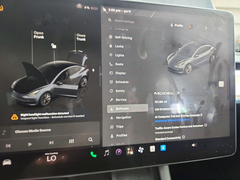 Продажа на аукционе авто 2022 Tesla Model 3, vin: 5YJ3E1EA0NF286866, номер лота: 63450596
