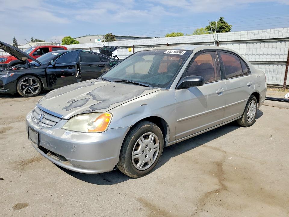 Продаж на аукціоні авто 2002 Honda Civic, vin: 2HGES16532H570566, номер лоту: 64810896