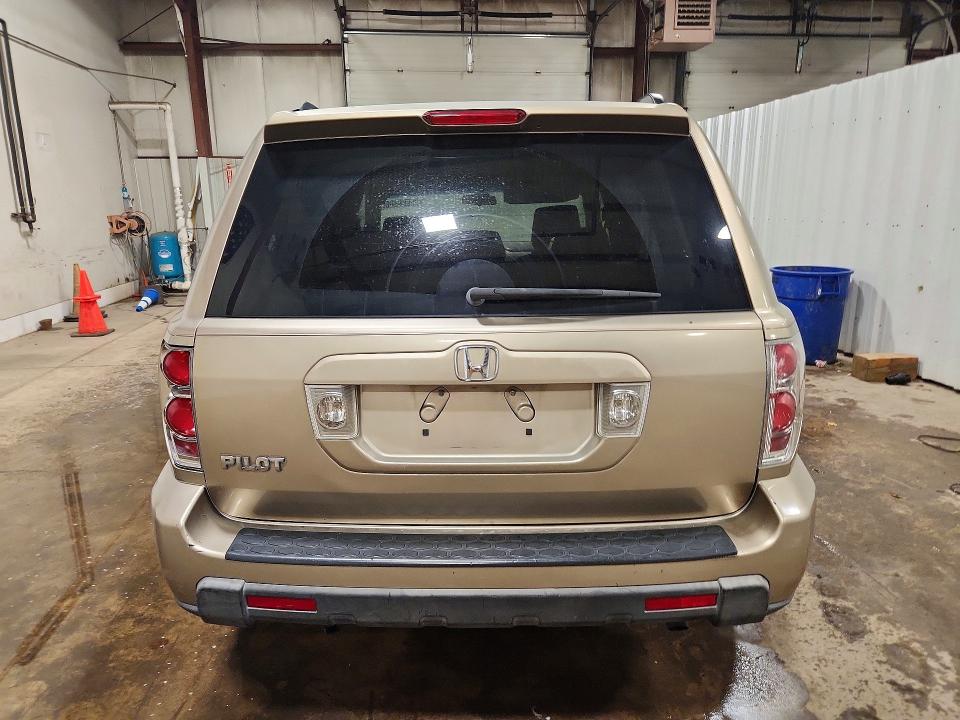 2006 Honda Pilot მანქანა იყიდება აუქციონზე, vin: 5FNYF28456B007413, აუქციონის ნომერი: 66123206