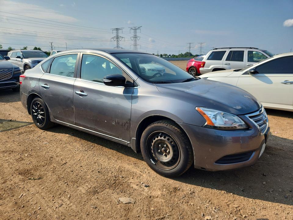 Продаж на аукціоні авто 2015 Nissan Sentra, vin: 3N1AB7AP8FY309722, номер лоту: 62904016